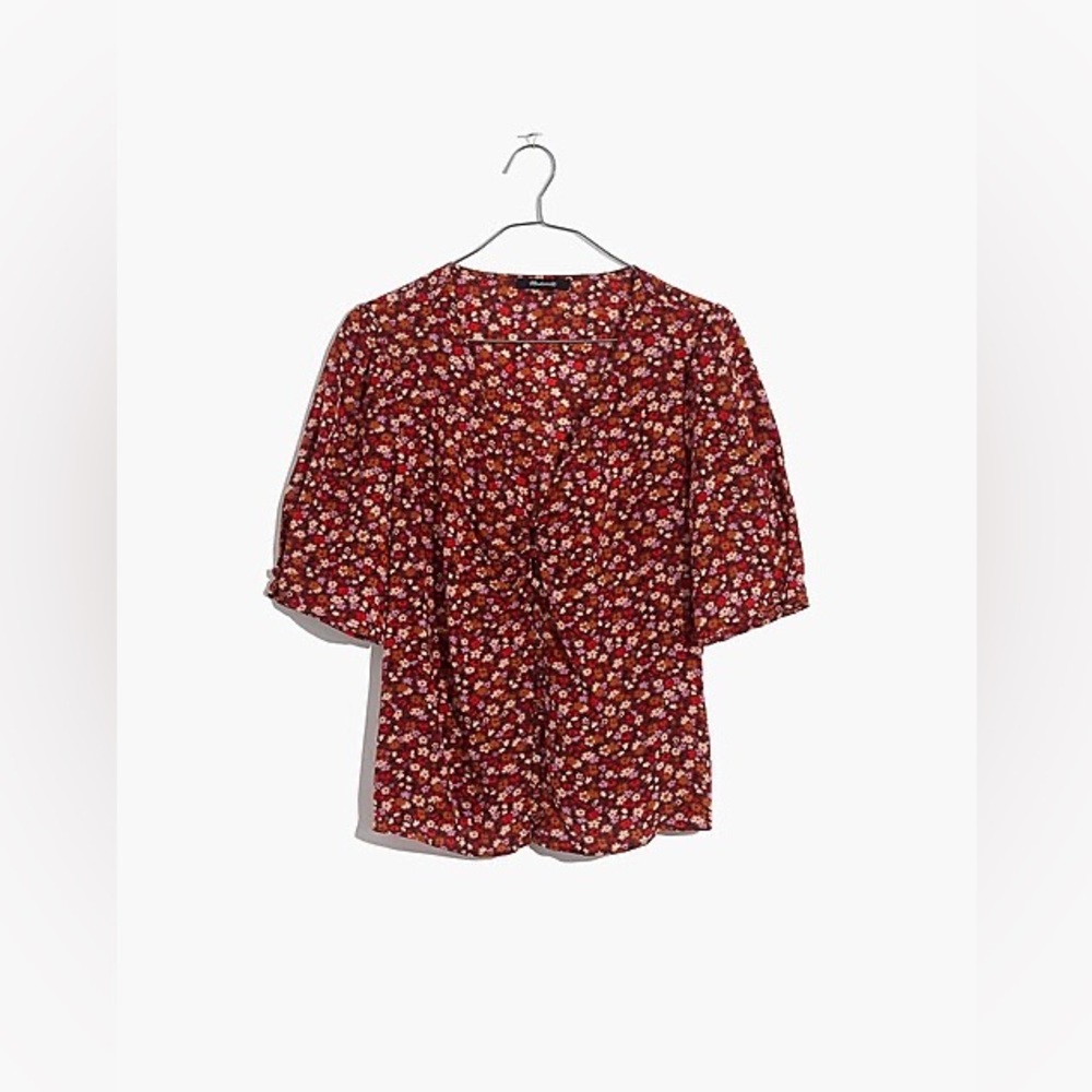 100% Silk Madewell Blouse